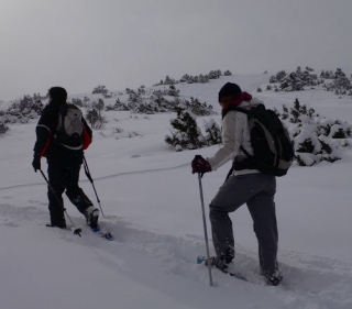  racchette da neve all'Audivergue 